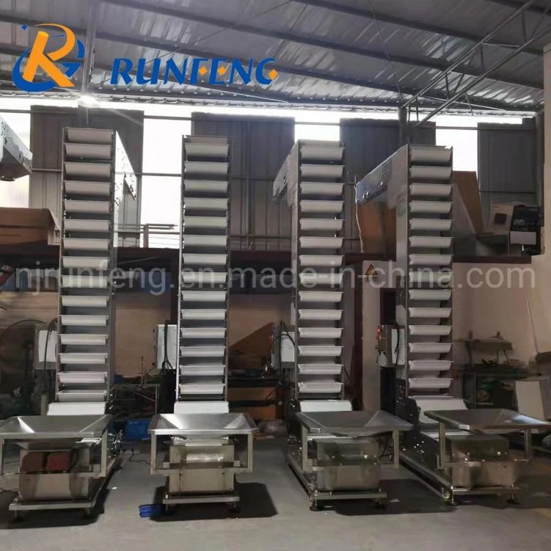 Heavy Duty Material Handling Z Type Bucket Elevator Conveyors Machine for Roasted Coffee Bean