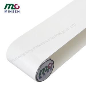 China Shape Wear Resistant White PVC Conveyor Belt