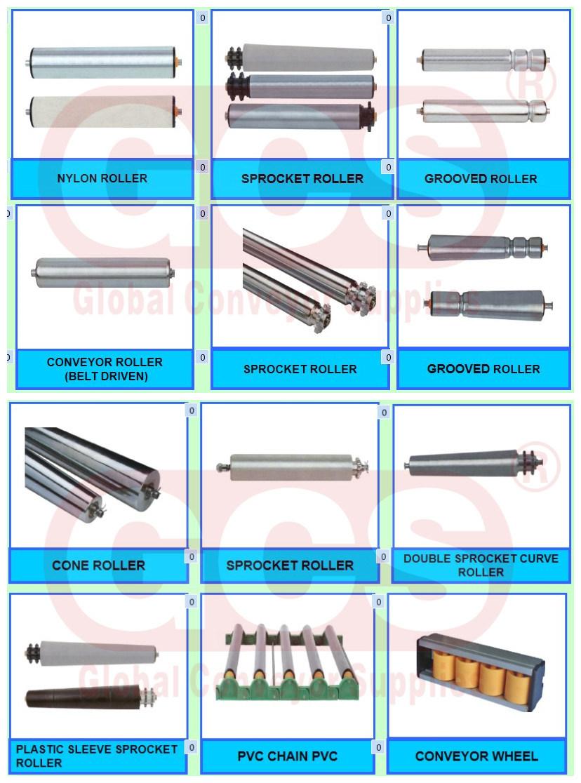 Wholesale Conveyor Roller Spring Loaded Steel Roller