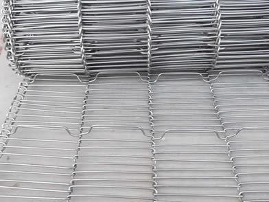 Drying Mesh Belt Flat Flex Wire Mesh Conveyor Belt