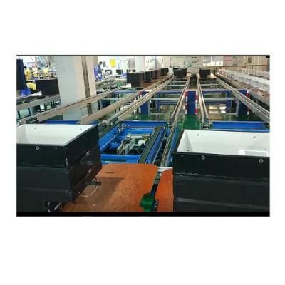 Customized Air Conditioner AC Slat Chain Conveyor Assembly Line for Home Appliance