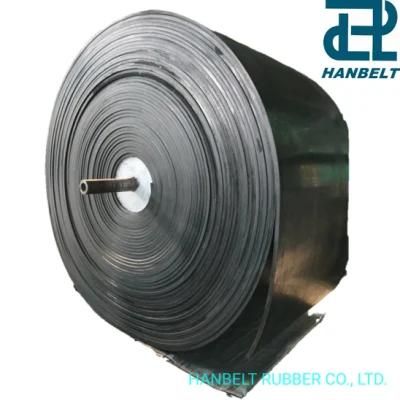 Polyester Ep200 Fabric Rubber Conveyor Belt Applied in Wharf Coal Conveyor