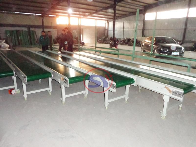 Customized PVC Nylon Belt Conveyor System Manufacturer for Refreshment