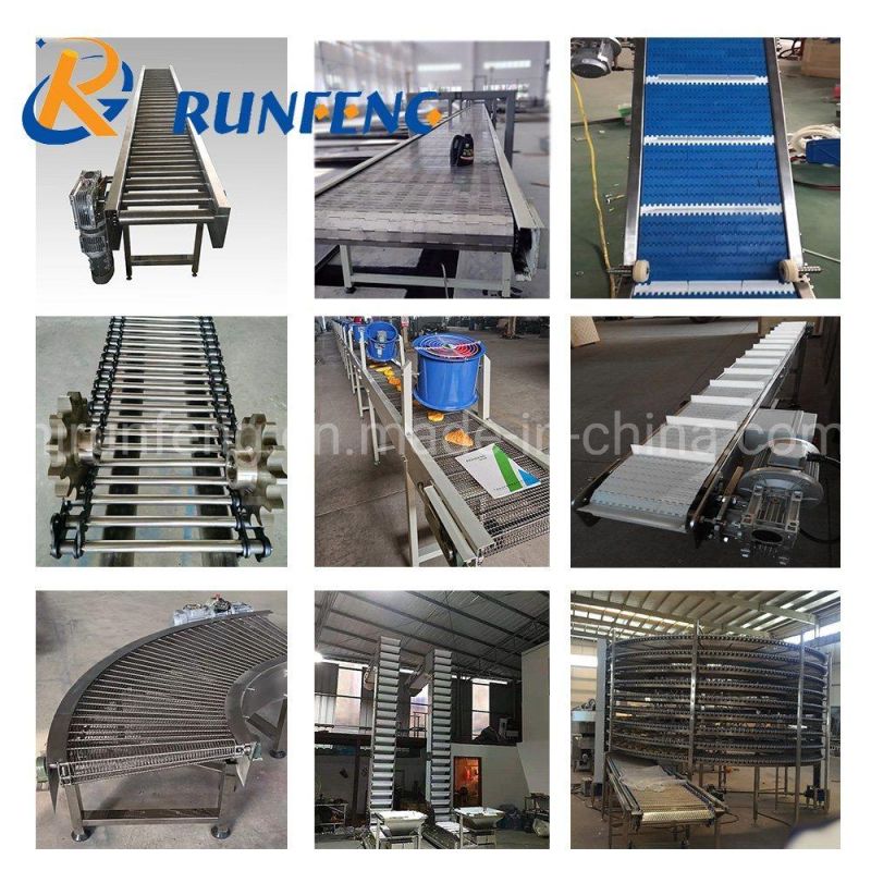 Stainless Steel Spiral Cooling Tower IQF/Belt Conveyor for Bread/Cake/Pastry/Pita/Pizza Hamburger/Toast/Bakery