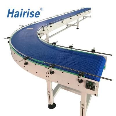 Manufacturer of Blue Turning Conveyor Belt Wtih ISO&amp; CE Certificate
