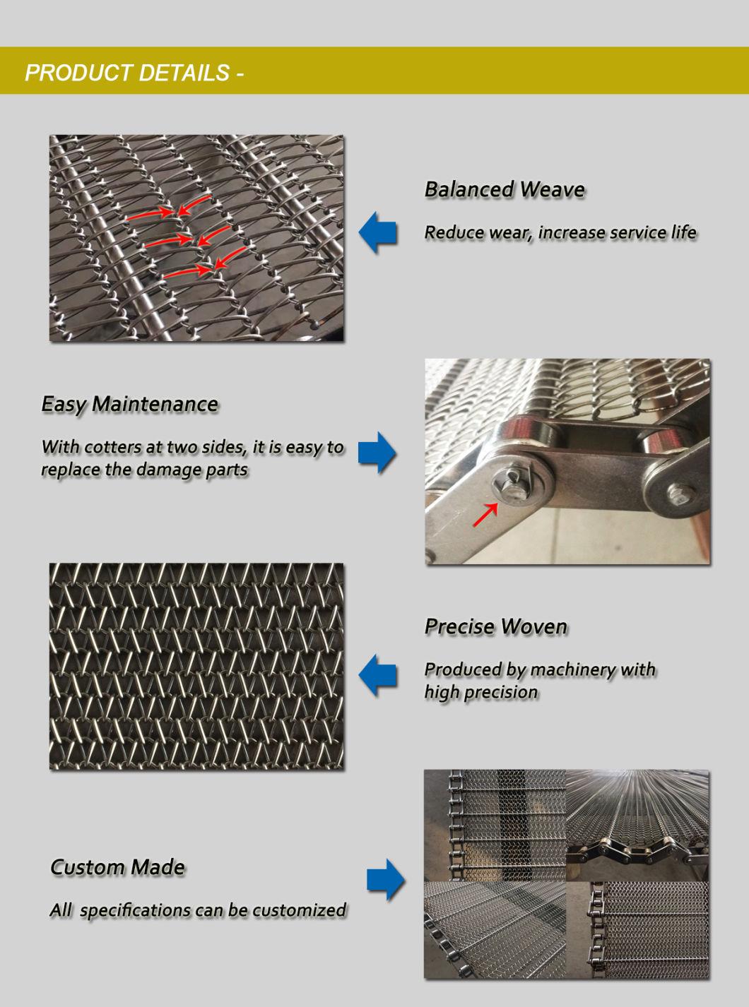 Fryer Chain Belt with High Temperature Resistance