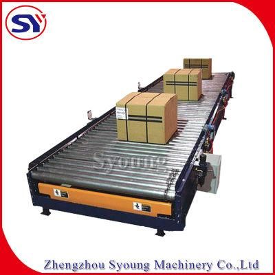 Drum Motor Driving Roller Conveyor System for Pallet Tray Barrel