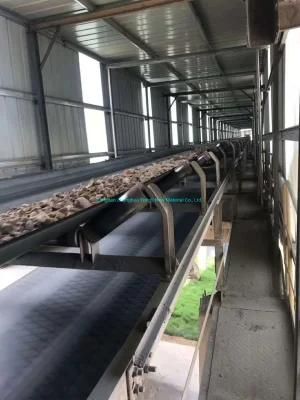 Large Inclination Downward Rubber Conveyor Belt