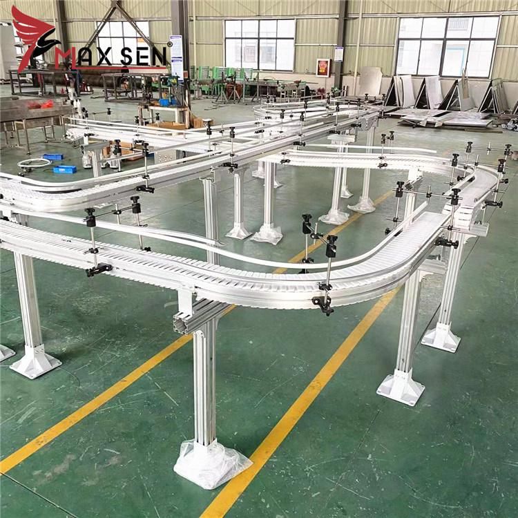 Maxsen Manufacture Plastic Chain Conveyor Modular Belt Chain Conveyor for Industry Processing From China Factory