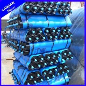 Assembled Trough/Carrier/Impact/Return Rubber Roller Conveyor Roller Set and Frame