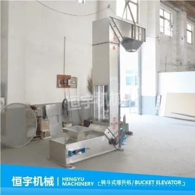 Plate Chain Bucket Elevator for Dry Concrete Vertical Lifter Conveyor
