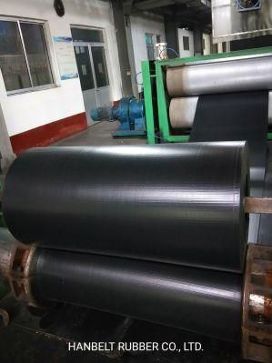 Heat Resistant PVC Rubber Conveyor Belt From Vulcanized Rubber for Sale