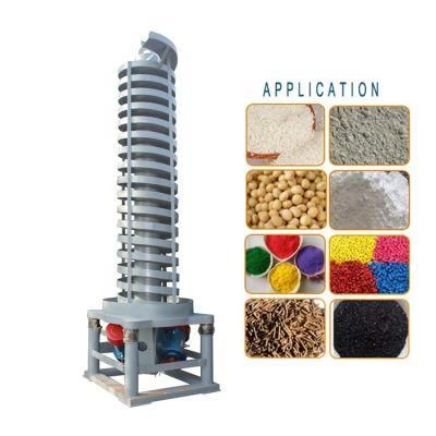 Simple Structure Bulk Material Conveying Vertical spiral Vibration Conveyor