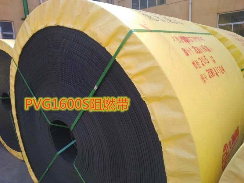 PVC Solid Woven Fire Resistant Conveyor Belt