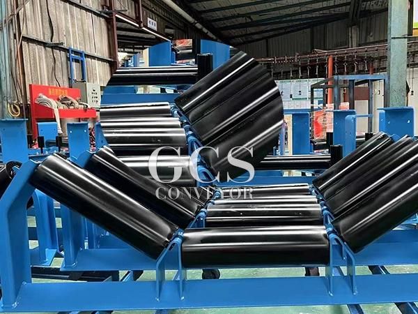 Parallel Drop Roller Set with Frame for Handling Roller Conveyors