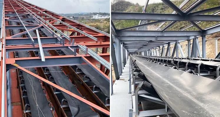 Steel Roller Conveyor Racks Conveyor Idler Roller/Nylon Rollers for Quarry
