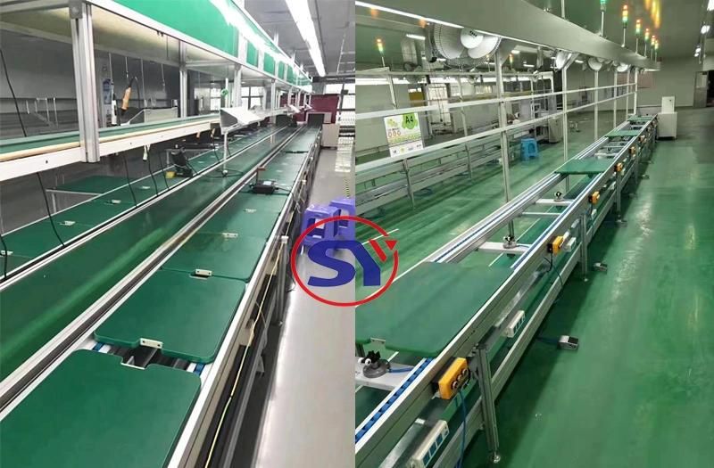 Work Table Packing Sorting Motorised Belt Conveyor Price for Fruit Picking