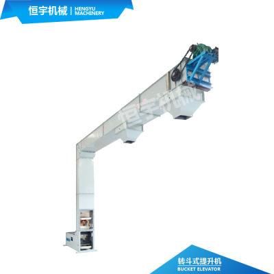 Stainless Steel Z Type Vertical Bucket Elevator with Multi Outlets