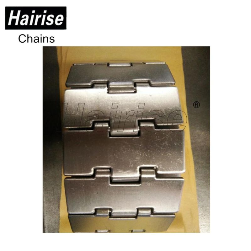 Stainless Steel Flat Top Conveyor Chains Used for Food & Beverage
