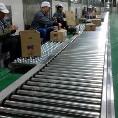 Fully Automatic Roller Conveyor Line for Express E-Commerce