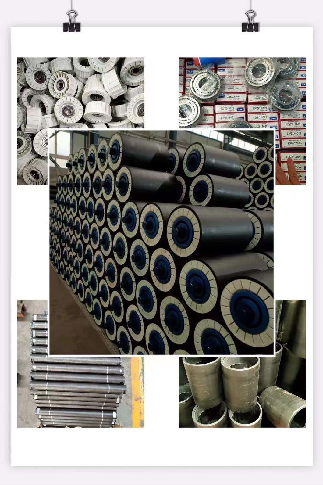 Industry Directly Supply Plastic HDPE/UHMWPE Conveyor Roller for Belt Conveyor Roller