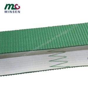 China Supplier Wave Grass Pattern Rough Top Surface PVC Conveyor Belts