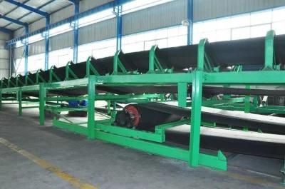 Large Capacity Rubber Steel Bulk Transport Belt Conveyor Manufacturers