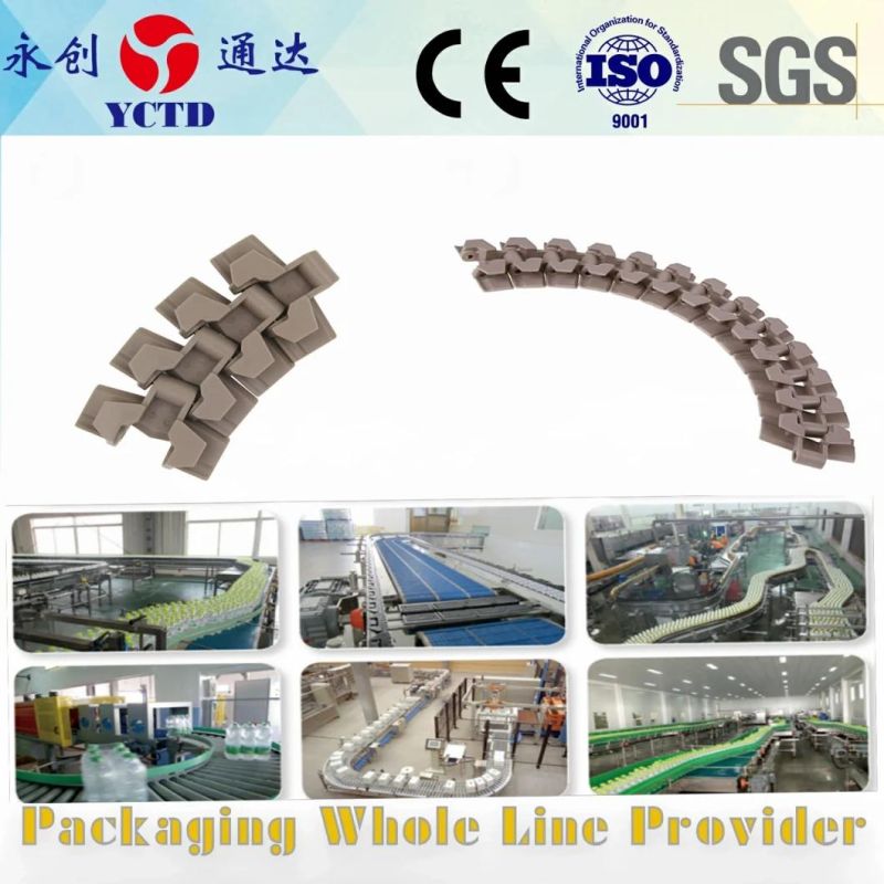 conveyor used on packing machine in drinks water beverage processing line