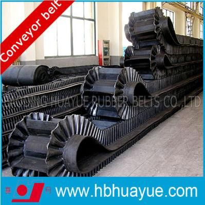 High Strength, Ep Corrguated Sidewall Rubber Belt with Good Troughability,