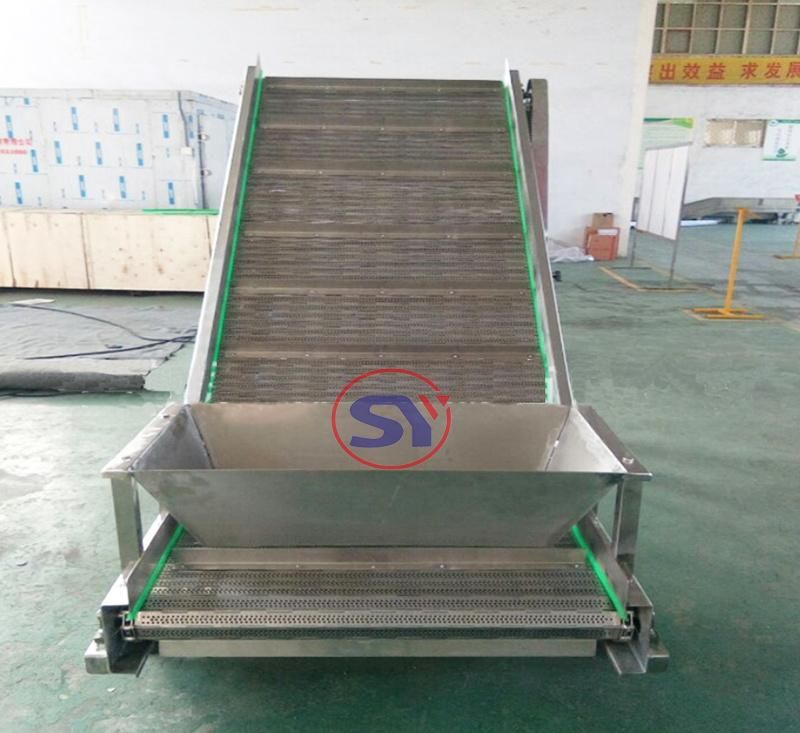 High Temperature Resistance Chain Slat Conveyor Price for Transporting Slag