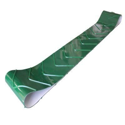 OEM Custom PVC Cleats Conveyor Belt/Inclined Cleated PVC PU Belt