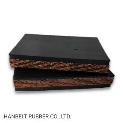 High Temperature Resistant Rubber Conveyor Belt Ep Heat Resistant Rubber Belt