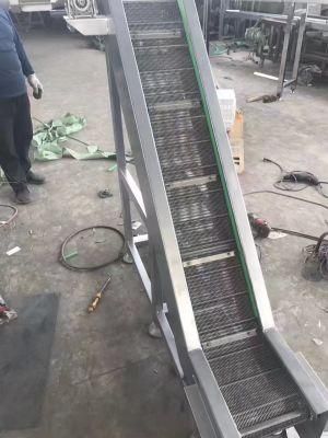 Workshop Portable Table Top Metal Belt Conveyor for Packaging Machine