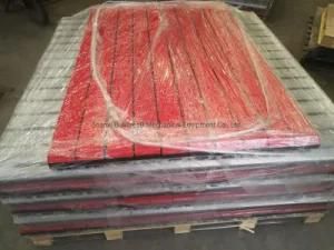 Red Color Conveyor Impact Bar