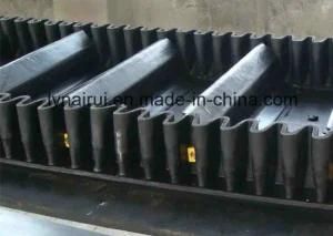 Cross Rigid Sidewall Corrugated Conveyor Belt