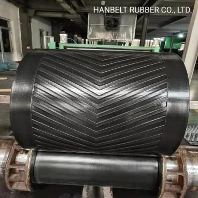 Industrial Ep Chevron Conveyor Belt Rubber Conveyor Belting